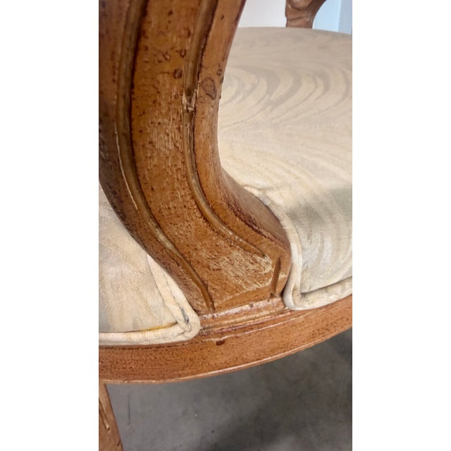 Vintage Italian Hollywood Regency Venetian Grotto Style Shell Back Dining Chairs - Set of 8 For Sale - Image 13 of 16