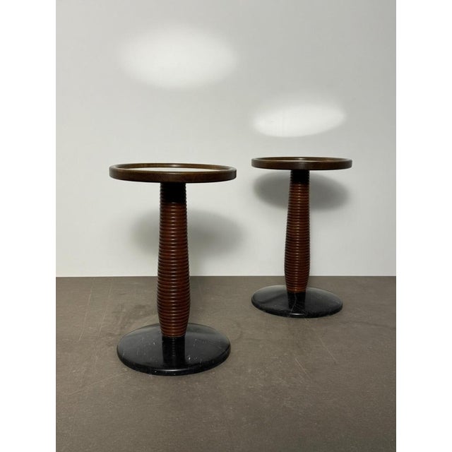 Coffee Tables from Osvaldo Borsani, 1940s, Set of 2 For Sale - Image 10 of 10