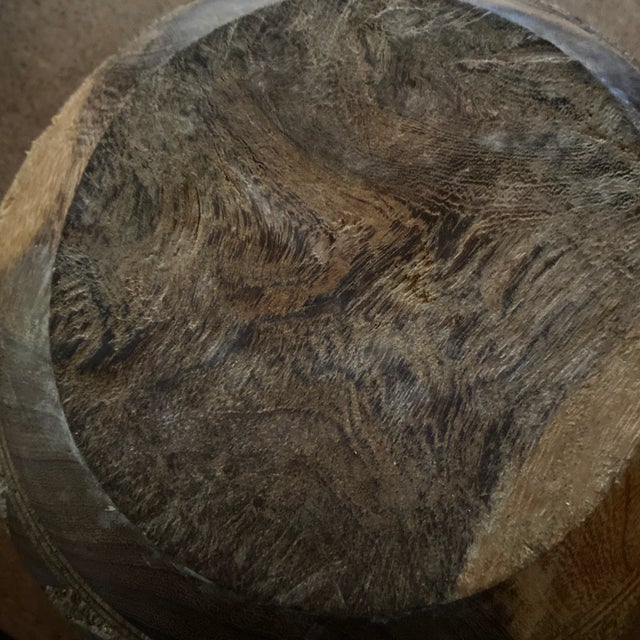 Tribal Antique Hand Carved Tribal Relief Bowl From India For Sale - Image 3 of 13