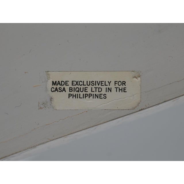 Pair Maitland Smith Modern Design Marble & Glass End Tables For Sale - Image 13 of 13