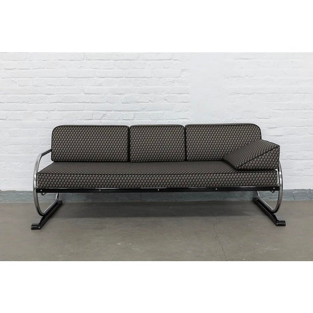Bauhaus Bauhaus Steel Tube Sofa by Hynek Gottwald, 1934 For Sale - Image 3 of 9