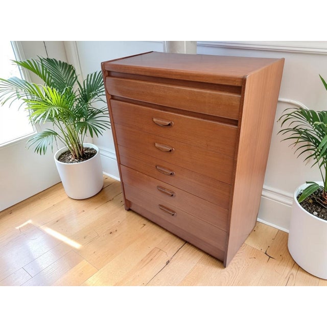 Mid-Century Danish Chest of Drawers in Teak from William Lawrence, 1960s For Sale - Image 12 of 18