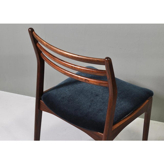 Scandinavian Danish Dining Chairs by Johannes Andersen, Denmark, 1960s, Set of 4 For Sale - Image 15 of 18