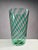 Rare and refined Italian vase in two-tone blown glass made by the artistic manufacturer VeArt in 1983 and signed on the...