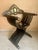 Traditional 19th-Century Antique Italian Renaissance Revival Inlaid Bone Savonarola Chair For Sale - Image 3 of 18