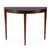 Brown Ingrid 36 in. W Demilune Wood Traditional Console Table, Antique Cherry For Sale - Image 8 of 8