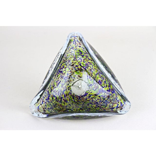 Italian Murano Glass Bowl, 1950 For Sale - Image 9 of 16