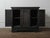 Rustic Late 20th CenturyRustic Indian Hand-Crafted Charred Wood Sideboard For Sale - Image 3 of 8