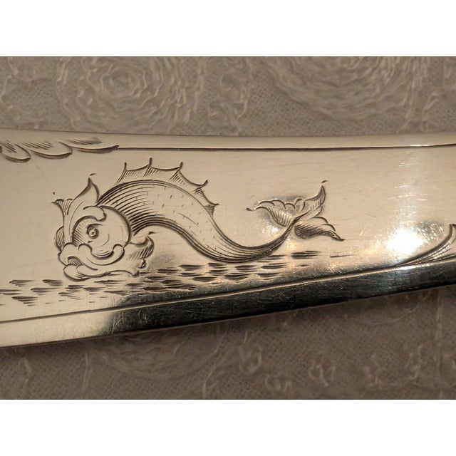 Late 19th Century Victorian Mappin Bros. Silverplate Fish Eaters, 6 Sets 12 Pieces For Sale In Washington DC - Image 6 of 16