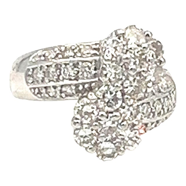 2.24 Ct Diamond Ring Size 6.5 For Sale