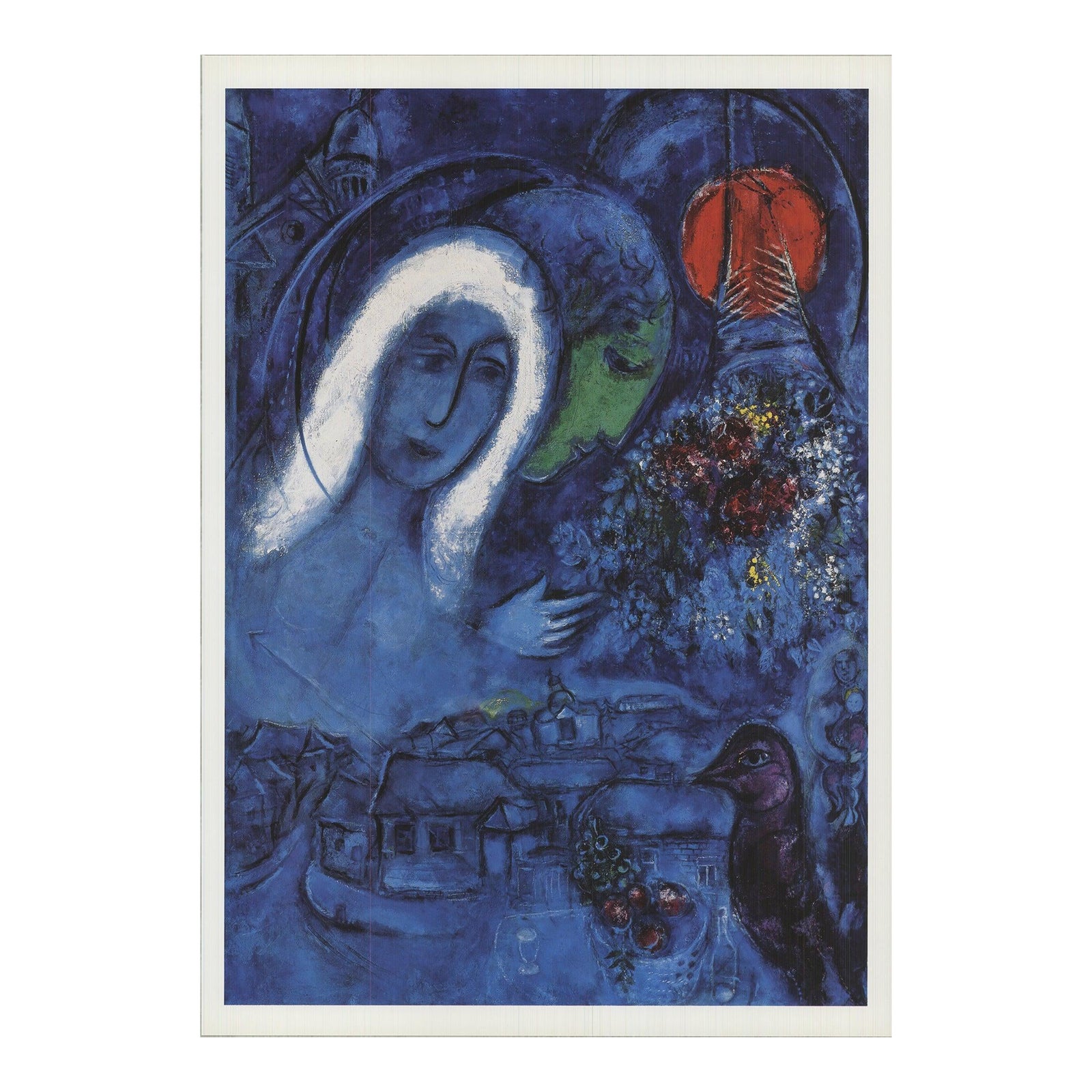 Marc Chagall the Field of Mars, 1994 | Chairish