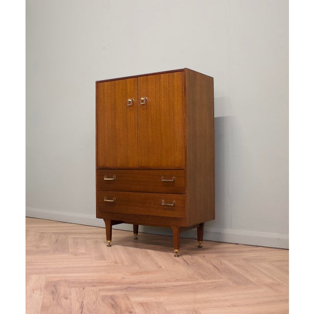 Mid-Century Tallboy Cupboard Chest from G-Plan, 1960s For Sale - Image 4 of 9