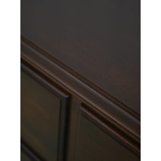 Ethan Allen Georgian Court Cherry Blanket Chest For Sale - Image 11 of 18