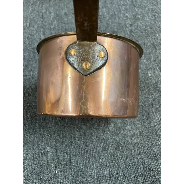 Mid 20th Century Copper Saucepan 22oz For Sale - Image 5 of 8