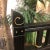 Vintage Victorian Fireplace Ebony Colored Screen For Sale - Image 4 of 11