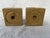 Vintage Gold Resin Candleholder Sconces a Pair For Sale - Image 10 of 17