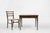 A charming mid‑19th‑century French side table crafted from solid oak, showcasing the rustic elegance typical of provincial...