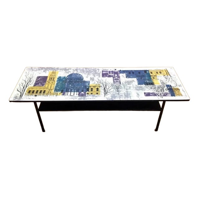 London Skyline by John Piper Coffee Table For Sale