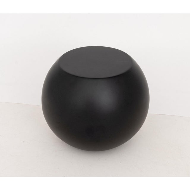 Early 21st Century Giulio Cappellini "Bong" Black Fiberglass Table For Sale - Image 5 of 5
