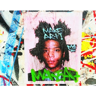 Original New York Street Art Photo, Basquiat For Sale