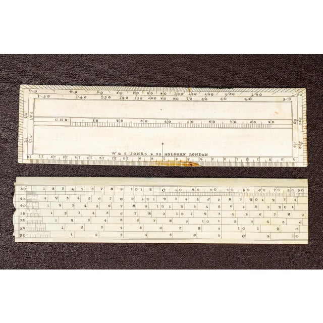 Rare 18th Century Shagreen Leather Sterling Silver Etui Desk Measurement Kit For Sale - Image 9 of 17