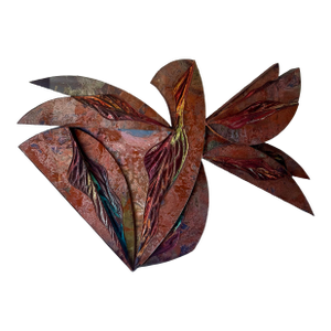 Laddie John Dill – Original Large Mixed Media "Bird" Wall Sculpture
