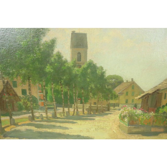 An oil painting on board by Victor Hugo Weismann (1892-1958) dating from the first half of the 20th century. This painting...