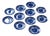 Vintage English Avon Cottage Plates by Enoch Wedgwood Avon, 1950s, Set of 11 For Sale