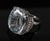 Late 20th Century Rare 62.78ct Natural Aquamarine & 0.25ct Diamond Platinum Ring, 29.1g Size 6 For Sale - Image 16 of 18