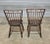 Pair Early 19th Century Philadelphia Benchmade Birdcage Windsor Chairs For Sale - Image 4 of 7