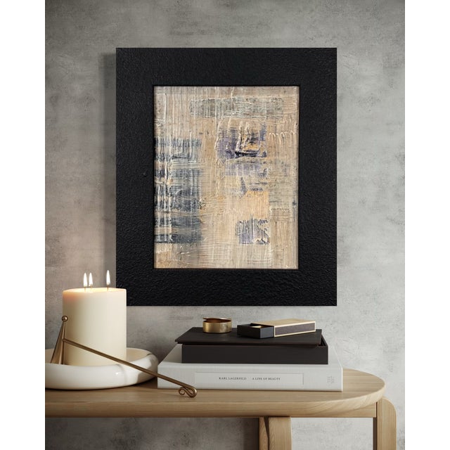 In Don’t Count On It, layered textures and muted tones create an unpredictable composition that resists strict order....