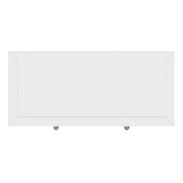 Wood Nora 31 in. W Wood 1 Drawer 2 Door Accent Storage Cabinet, White For Sale - Image 7 of 8