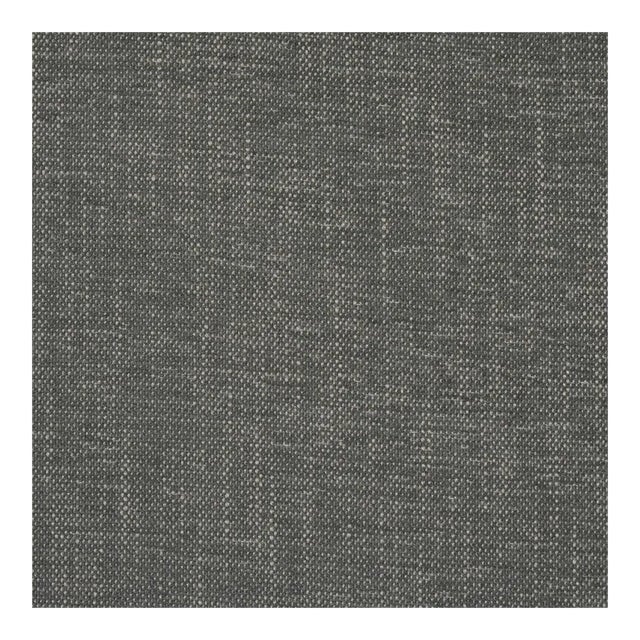 Sample - Schumacher Dean Indoor/ Outdoor Fabric in Grey For Sale