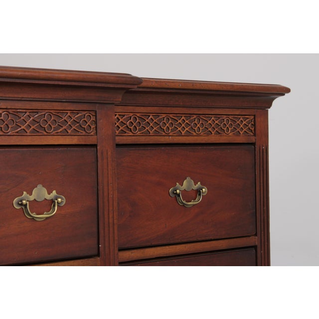 Lexington Mahogany 18 Drawer Chest For Sale - Image 9 of 16