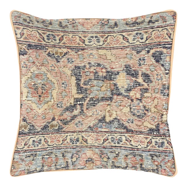 1960s Persian Tabriz Pillow For Sale