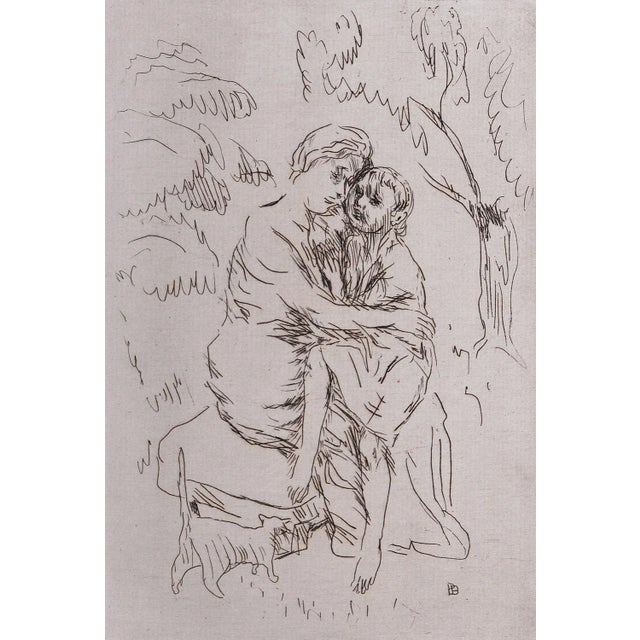Sainte Monique Etching by Pierre Bonnard, 1932 For Sale - Image 6 of 6