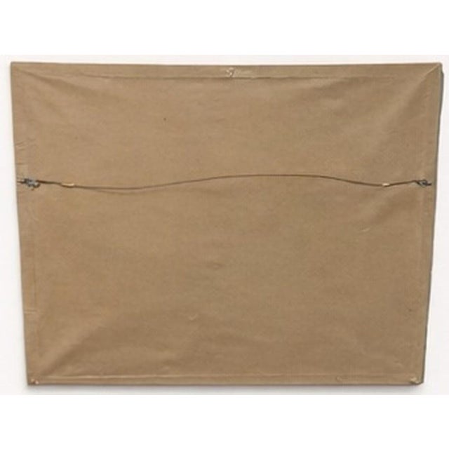 Early 21st Century Framed Original Dog Portrait, Signed & Dated 2001 For Sale - Image 5 of 5