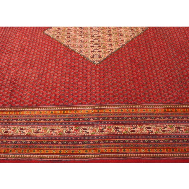 Middle Eastern Rug in Wool For Sale - Image 10 of 11