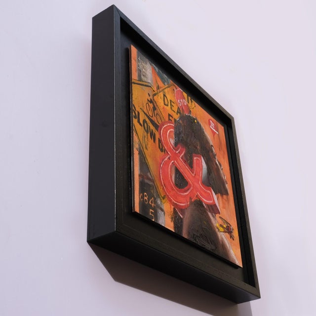 Abstract You Are by Stefan Smit | Oil Painting Abstract composition with vibrant colors and textures. For Sale - Image 3 of 5