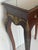 French 1920s French Louis XVI Style Ormolu Side Table With a Drawer and Inlay For Sale - Image 3 of 5