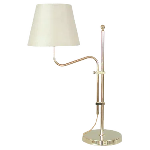 Adjustable Brass Table Lamp from Bergboms, Sweden, 1950s