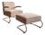 Set of Model 411 Cantilever Lounge Chair and Ottoman from Thonet, Germany, 2000s For Sale