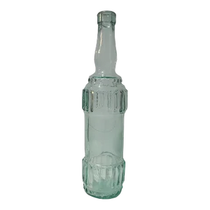 Vintage Vidrios San-Miguel Spa Green Recycled Glass Eco Friendly Bottle