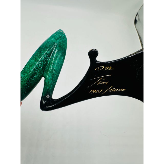 Abstract Expressionism Large Vintage Tim Cotterill Frogman Bronze For Sale - Image 3 of 6