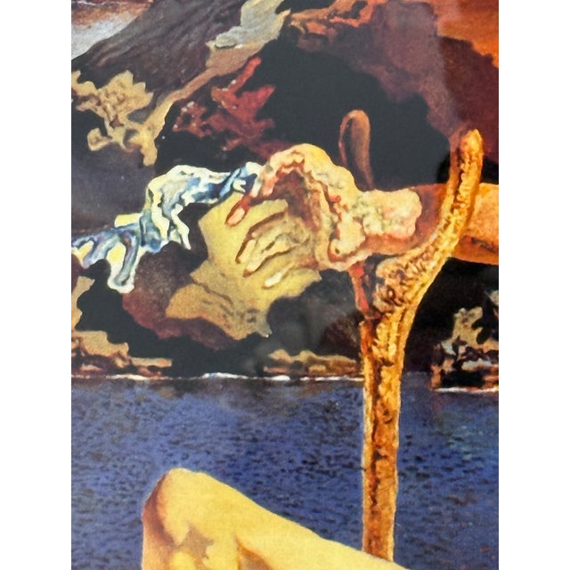 Glass Salvador Dalí “The Specter of Sex Appeal” Framed Photomechanical Graphic, Circa 1968 For Sale - Image 7 of 12