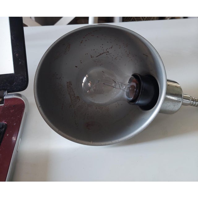 Space Age Italian Gooseneck Desk Lamps, 1970s, Set of 2 For Sale - Image 6 of 7