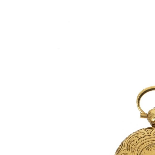 Jewelry - 18K gold pendant, photo frame style - 19th century. 19th/20th century Europe in 18kt gold; pocket watch type;...