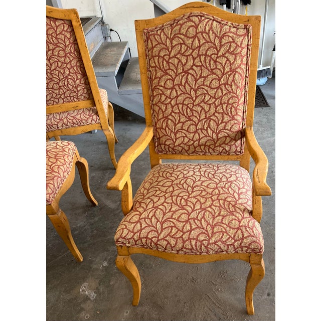 C. 1980’s Guy Chaddock Melrose Collection Chairs a Set of 10 For Sale In Chicago - Image 6 of 10