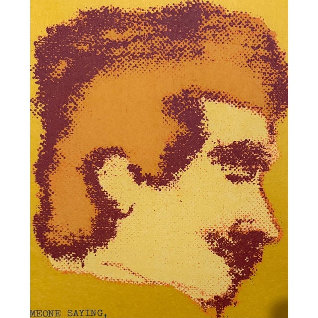 R.B. Kitaj (British American 1932-2007) Hand signed and numbered Screenprint Measures approximately 24.5 X 16.65 inches...