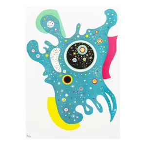 1987 After Wassily Kandinsky "Stars 1938" for Verve, Second Edition Full-Color Print